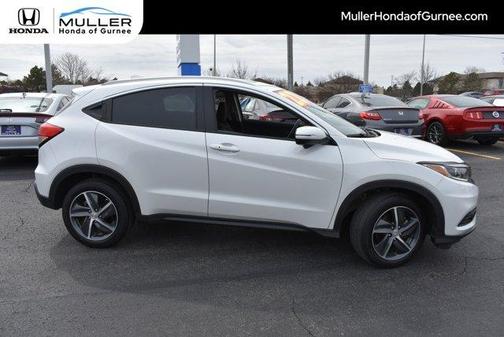 Platinum White Pearl 2022 Honda HR-V EX