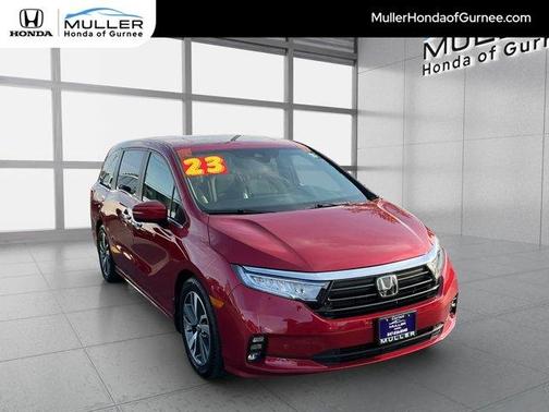 Radiant Red Metallic II 2023 Honda Odyssey Touring