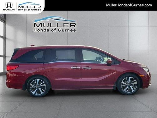 Radiant Red Metallic II 2023 Honda Odyssey Touring