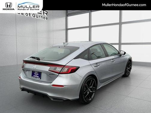 Solar Silver Metallic 2026 Honda Civic Sport