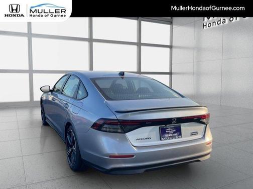 Solar Silver Metallic 2026 Honda Accord Hybrid Sport