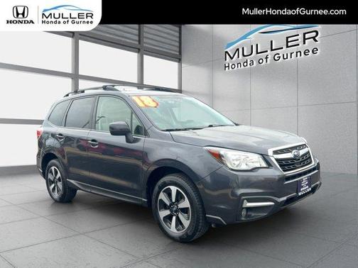 Dark Gray Metallic 2018 Subaru Forester 2.5i Premium