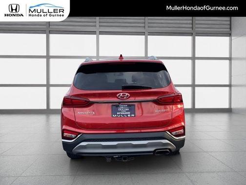 Lava Orange 2020 Hyundai SANTA FE 2.0T Limited
