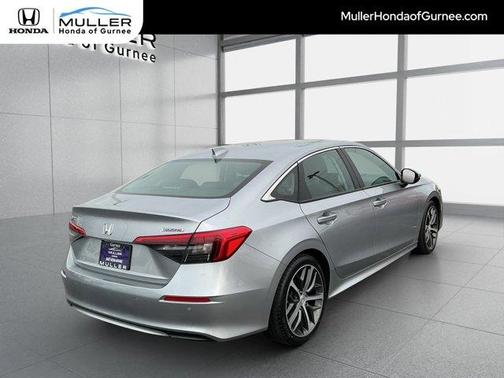 Lunar Silver Metallic 2024 Honda Civic Touring