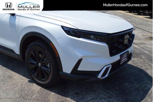 Platinum White Pearl 2026 Honda CR-V Hybrid Sport Touring