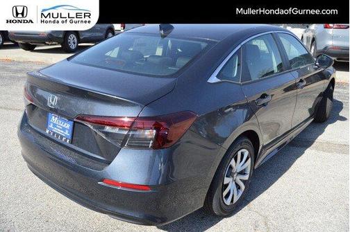Meteorite Gray Metallic 2026 Honda Civic LX