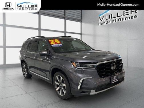 Modern Steel Metallic 2024 Honda Pilot Elite