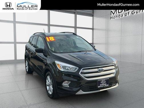 Shadow Black 2018 Ford Escape SEL