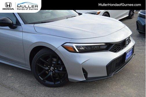 Solar Silver Metallic 2026 Honda Civic Sport