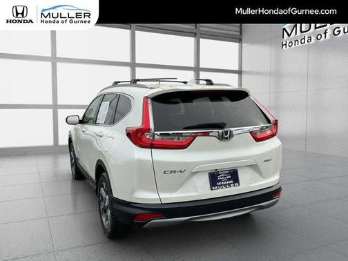 White Diamond Pearl 2018 Honda CR-V EX-L