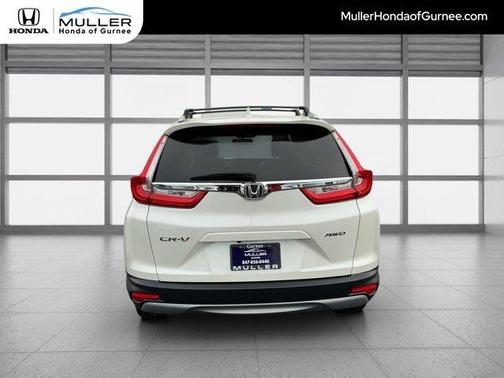 White Diamond Pearl 2018 Honda CR-V EX-L