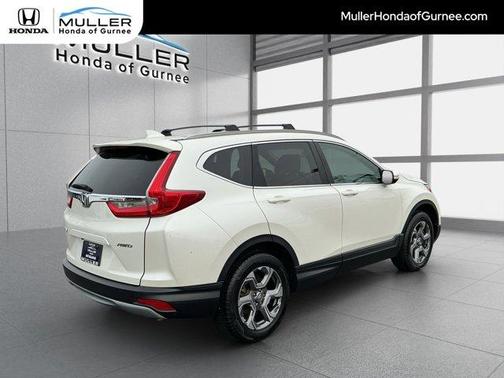White Diamond Pearl 2018 Honda CR-V EX-L