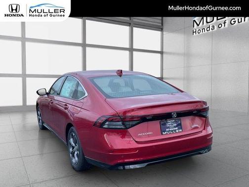 Radiant Red Metallic 2026 Honda Accord Hybrid EX-L