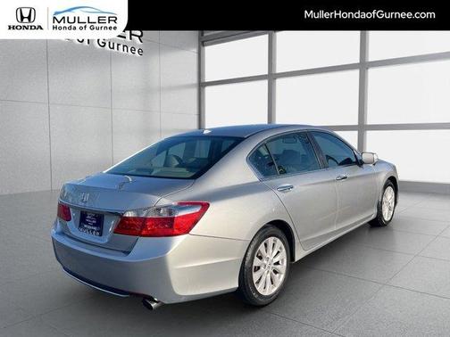 Silver 2015 Honda Accord EX-L