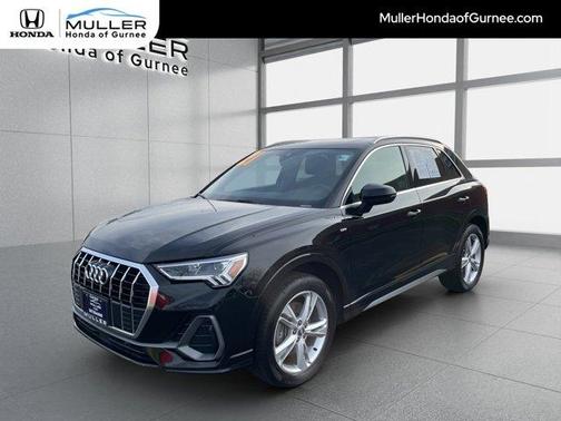 Mythos Black Metallic 2021 Audi Q3 45 S line Premium Plus