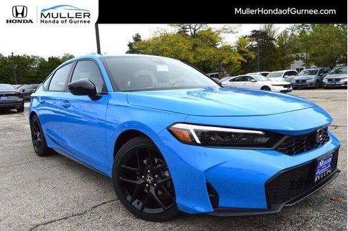 Boost Blue Pearl 2026 Honda Civic Sport