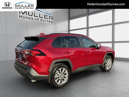 Ruby Flare Pearl 2025 Toyota RAV4 XLE Premium