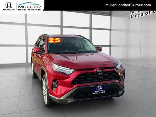 Ruby Flare Pearl 2025 Toyota RAV4 XLE Premium