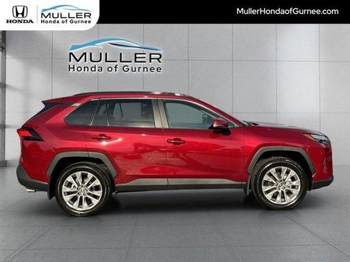 Ruby Flare Pearl 2025 Toyota RAV4 XLE Premium