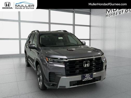 Modern Steel Metallic 2026 Honda Pilot Elite