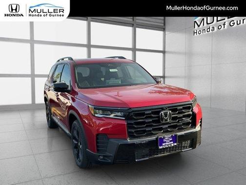 Radiant Red Metallic II 2026 Honda Pilot Black Edition
