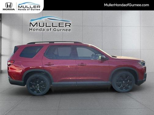 Radiant Red Metallic II 2026 Honda Pilot Black Edition