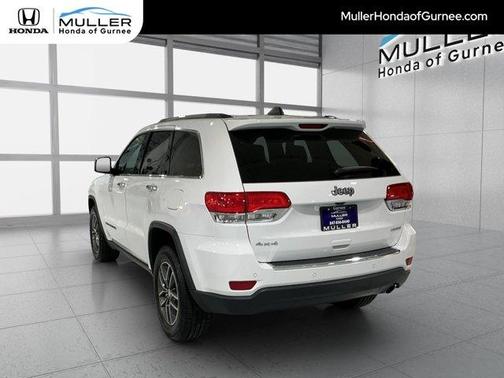 Bright White Clearcoat 2017 Jeep Grand Cherokee Limited