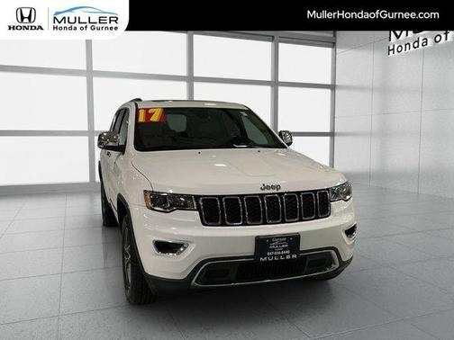 Bright White Clearcoat 2017 Jeep Grand Cherokee Limited
