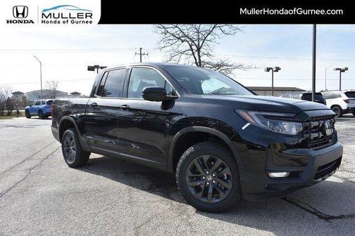 Crystal Black Pearl 2026 Honda Ridgeline Sport