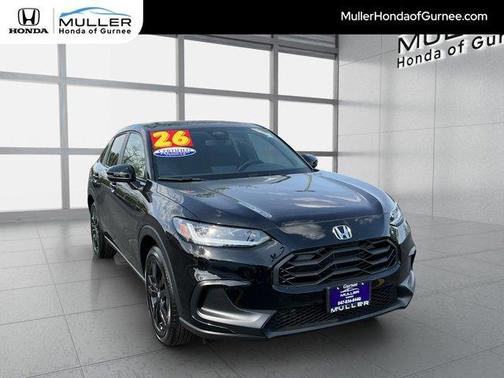 Crystal Black Pearl 2026 Honda HR-V Sport