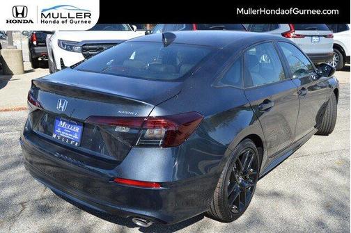 Meteorite Gray Metallic 2026 Honda Civic Sport