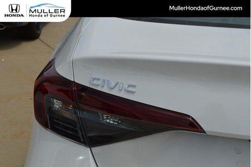 Platinum White Pearl 2026 Honda Civic Sport