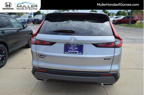 Solar Silver Metallic 2026 Honda CR-V Hybrid Sport-L