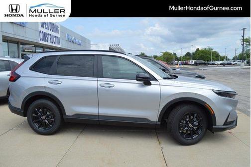 Solar Silver Metallic 2026 Honda CR-V Hybrid Sport-L