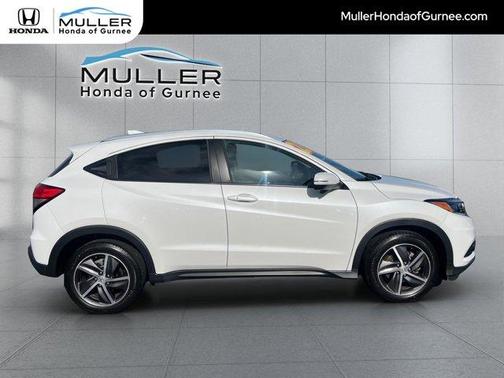 White 2021 Honda HR-V EX-L