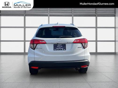 White 2021 Honda HR-V EX-L