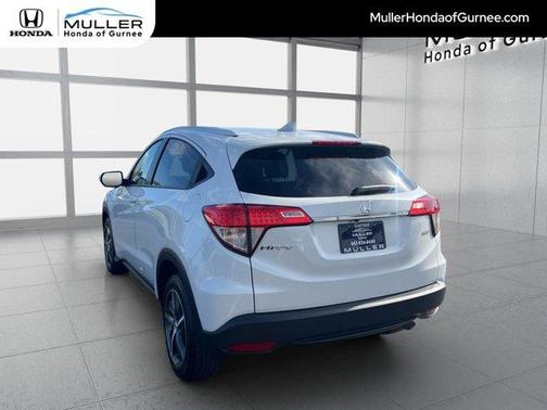 White 2021 Honda HR-V EX-L