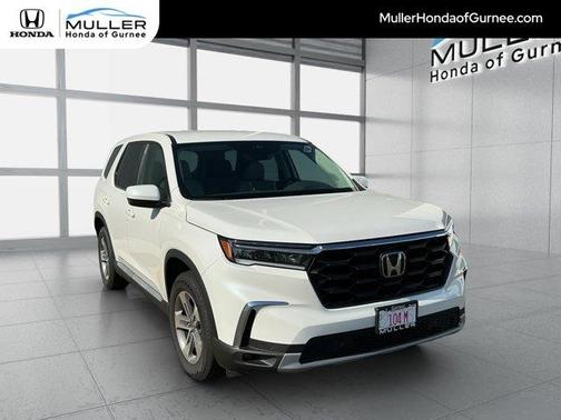 Platinum White 2025 Honda Pilot EX-L