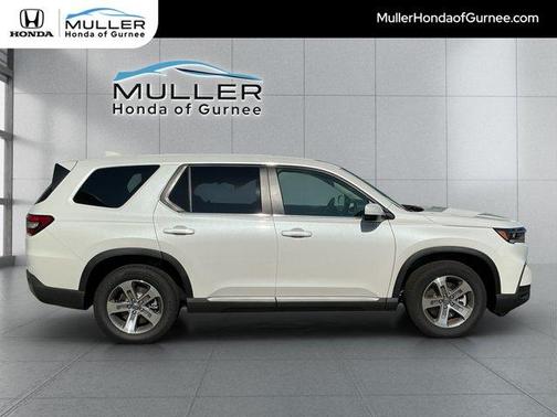 Platinum White 2025 Honda Pilot EX-L