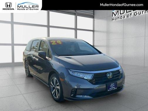 Modern Steel Metallic 2024 Honda Odyssey Touring