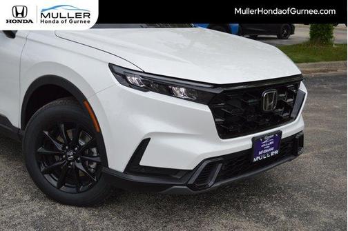 Platinum White Pearl 2026 Honda CR-V Hybrid Sport-L