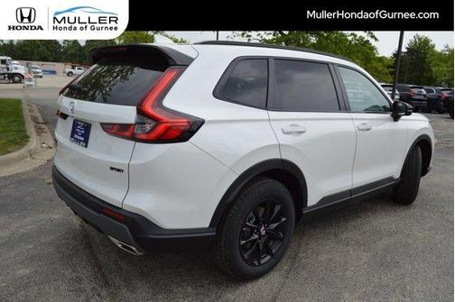 Platinum White Pearl 2026 Honda CR-V Hybrid Sport-L
