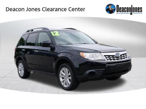 Obsidian Black Pearl 2012 Subaru Forester 2.5X Premium