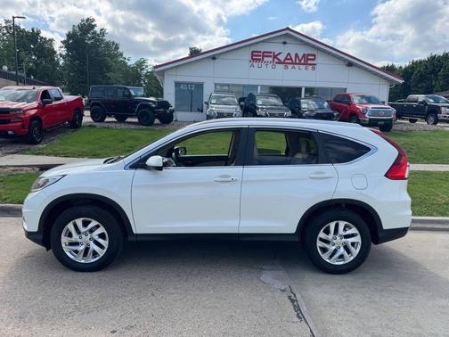 White Diamond Pearl 2015 Honda CR-V EX-L