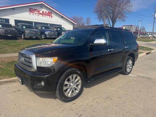 Black 2016 Toyota Sequoia Limited