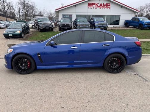 Slipstream Blue Metallic 2016 Chevrolet SS Base 4dr Sedan