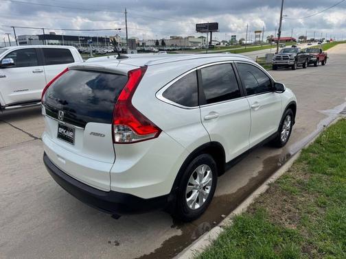 White Diamond Pearl 2012 Honda CR-V EX-L