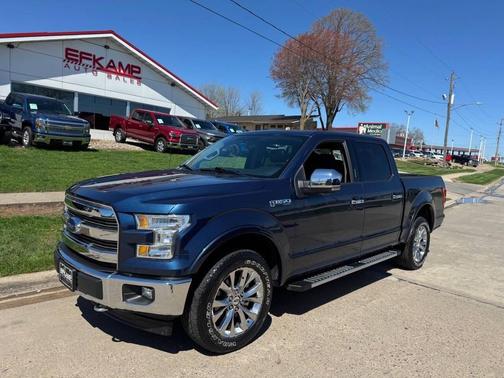 Lightning Blue 2017 Ford F-150 Lariat
