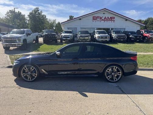Bluestone Metallic 2020 BMW M550 i Xdrive