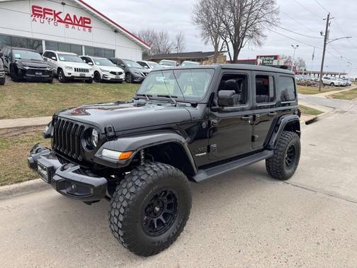 Black Clear Coat 2021 Jeep Wrangler Unlimited Sahara